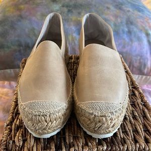 Leather espadrilles